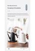 Youmingtang Black & White Electric Kettle: Fast Boiling for Home, Tea Brewing, Water Heating, and Hotel Use.
