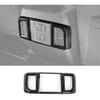 Black Wood Grain Rear AC Air Condition Outlet Vent Covers Trim for Ford 2016-19
