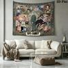 Spy Family Wall Tapestry Aesthetic Wall Hanging Printed Fabric Blanket Decorative Tapestries For Bedroom Living Room Home Decor