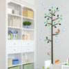 Height Chart Wall Tree and Animal Measures Height Up to Waterproof PVC Removable Matte Room Decor Sticker Sticker, Design, 170cm, Material, Finish,