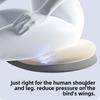 Comfortable Anti-Hemorrhoid Memory Foam Cushion Orthopedic Pressure Relief Hemorrhoid Cushion Massage Feature Tailbone Pillow