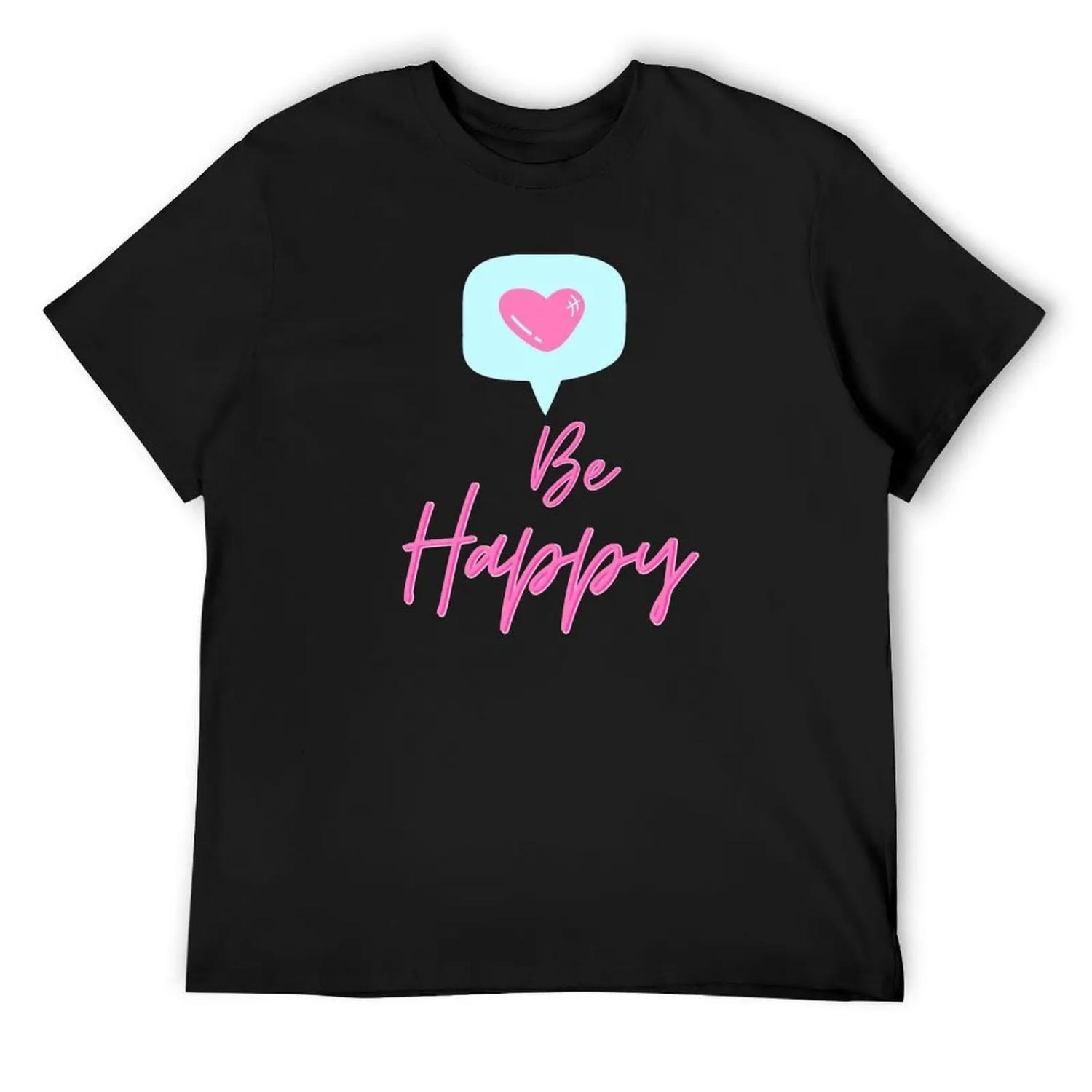 Dixie Damelio Be Happy T-Shirt customs funny costumes plus size tops t shirt for men S