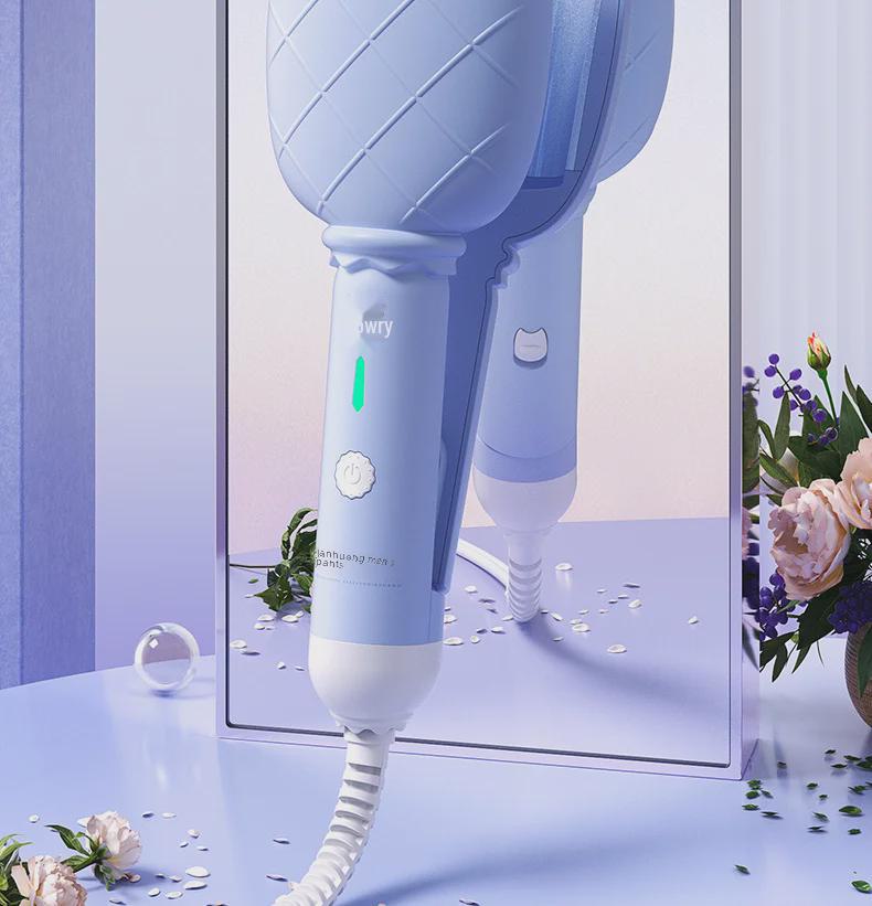 32mm Egg-Style Curling Iron: New Ripple Design for Students