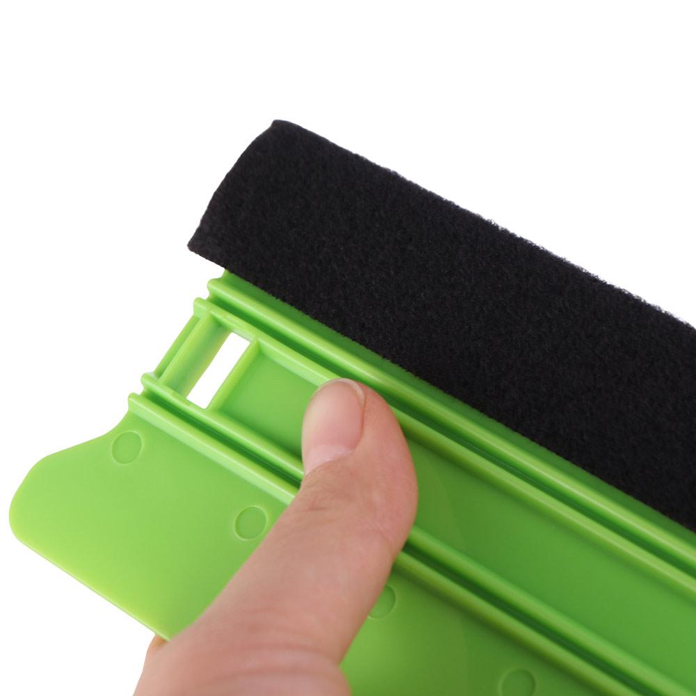 2Pcs Felt Edge Car Film Scraper Scratch-Free Vinyl Decal Applicator Wallpaper Smoother  Car Wrap