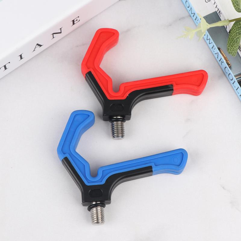 Feeder Bracket Head L-Shaped Bracket Head Sea Rod Bracket Fork Accessories British 3/8 Thread