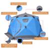Fishing Tent for Winter Fishing  Camping  and Outdoor Activities Portable  Lightweight  and