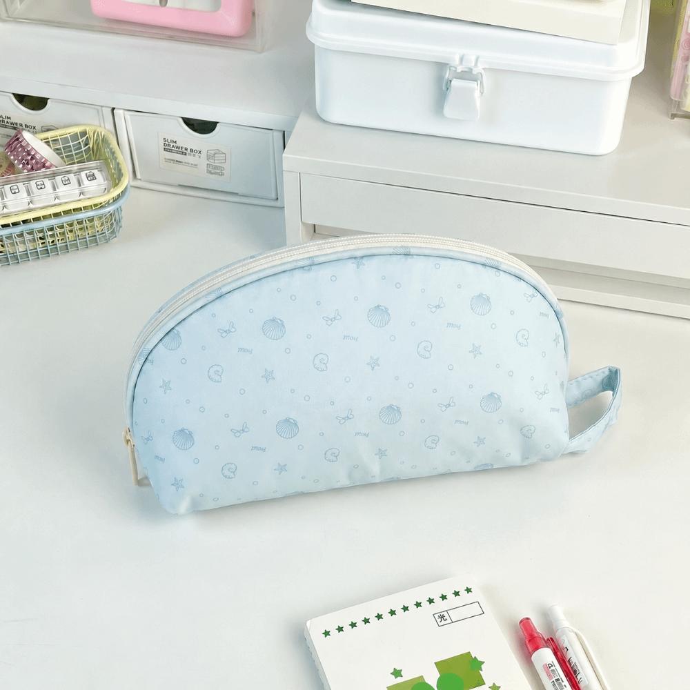 Handheld Design Pencil Case Large Capacity Stationery Bag Korean INS Pencil Pouch  Students Gift