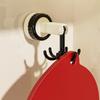 Multi Functional And Rotatable Hook Adhesive Hook Utensil Rack Under Cabinet Hooks For Small Items In Kitchen And Bathroom