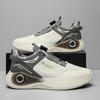 Mens Sneakers with Rotating Buckle Comfy Non Slip Lace up Durable Shoes for Mens Outdoor Activities