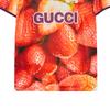 Palace X GUCCI Fotbalové tričko z technického dresu s potiskem jahod 720341-XJE10-6285