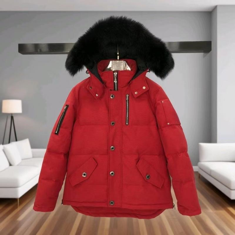 Moose Down Jacket 3Q - Unisex Outerwear, Canada, Models 05 & 06