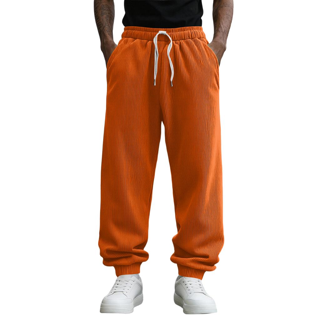 Men's Color Loose Sweatpants Men's Casual Fashion Sweatpants