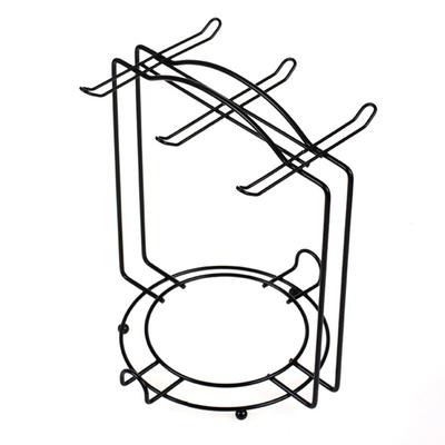1Pc Display Rack Gift Cup Holder Modern Saucer Coffee Shelf Hook Dishes Decoration
