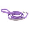 2Pieces Adjustable Pet Collar Drawstring with Bling for Rhinestone Anti Lost Ban