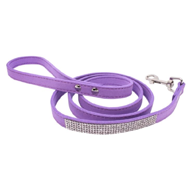 2Pieces Adjustable Pet Collar Drawstring with Bling for Rhinestone Anti Lost Ban