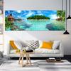 Sea Beach Landscape Canvas Painting Canvas Poster Print Canvas Wall Art Picture