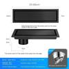 OK Invisible Floor Drain Hidden Extended Floor Drain Anti-Odor Shower Drain Bathroom Accessories Drainer