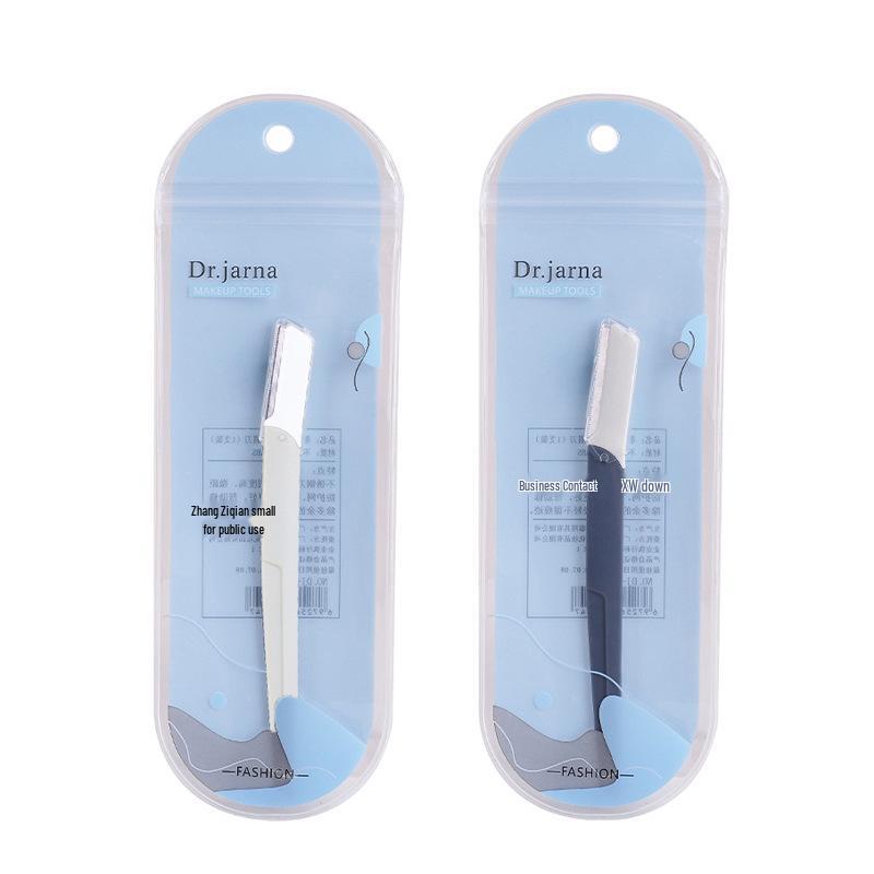Tijiana DJ-254 Micro Eyebrow Trimmer with Stainless Steel Blade - Razor for Beginner Eyebrow Shaping.