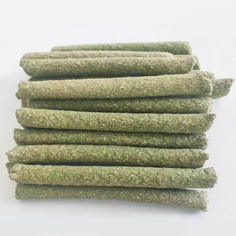 Pet Rabbit Timothy Stick Bunny Molar Block Chinchilla Guinea Pig Molar Stick High Fiber Snack Hamster Food
