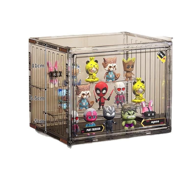 Clear Acrylic Action Figure Display Box & Blind Box Stand