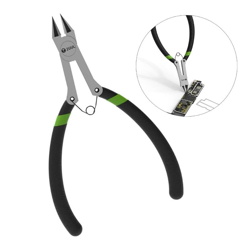 Wire Flush Cutters Side Cutting Pliers with Spring Small Wire Snips for Jewelry Making Electronics Wire Cutting Nipper