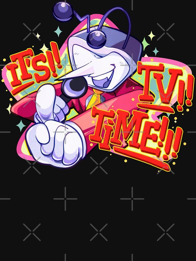 Mickey Mouse & Arkadaşlar Tenna Deltarune TV Zamanı Temel Tişört