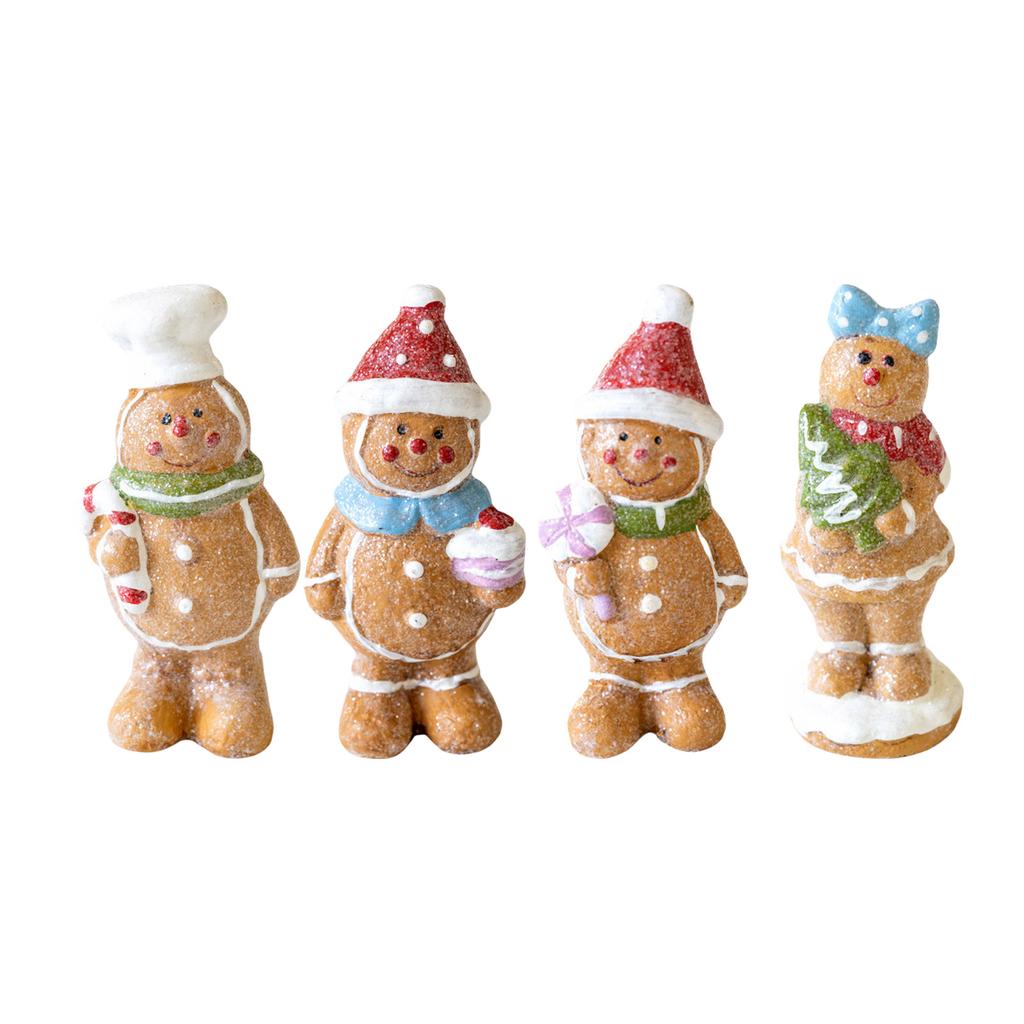 Omul de turtă dulce Ornamente de Crăciun Figurine Om de turtă dulce Ornament Festival Decorațiuni pentru pomul de Crăciun Decorațiune de sărbători