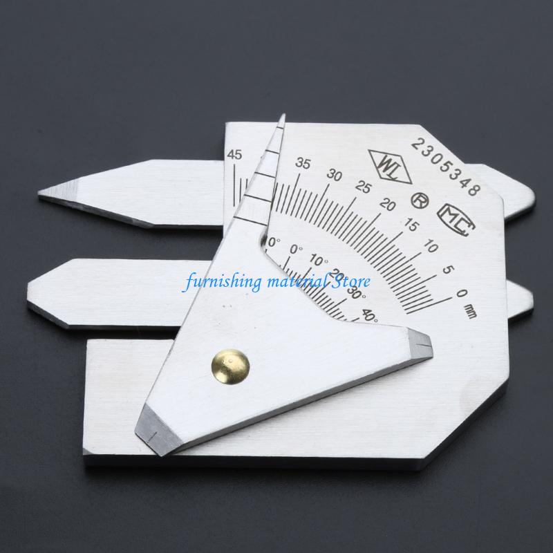 Y5GD 0-75mm Weld Guage Weld Seam Gauge Weld Measurement Caliper Welding- Inspect- Ruler Metric Inspection Ruler High Accuracy