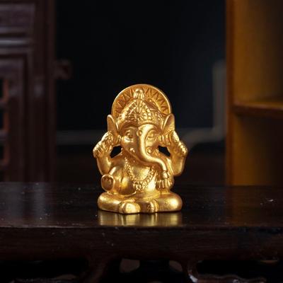 Für Ganesha Statue Elefant Set von 10 für Tempel und für Heimdekoration