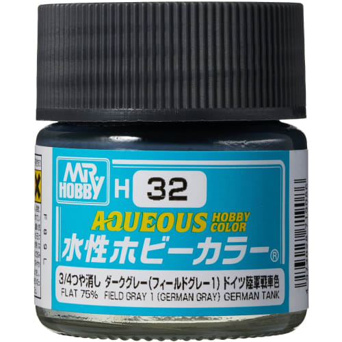 

GSI Creos New Water-based Hobby Color Dark Gray 10ml Model Paint H32