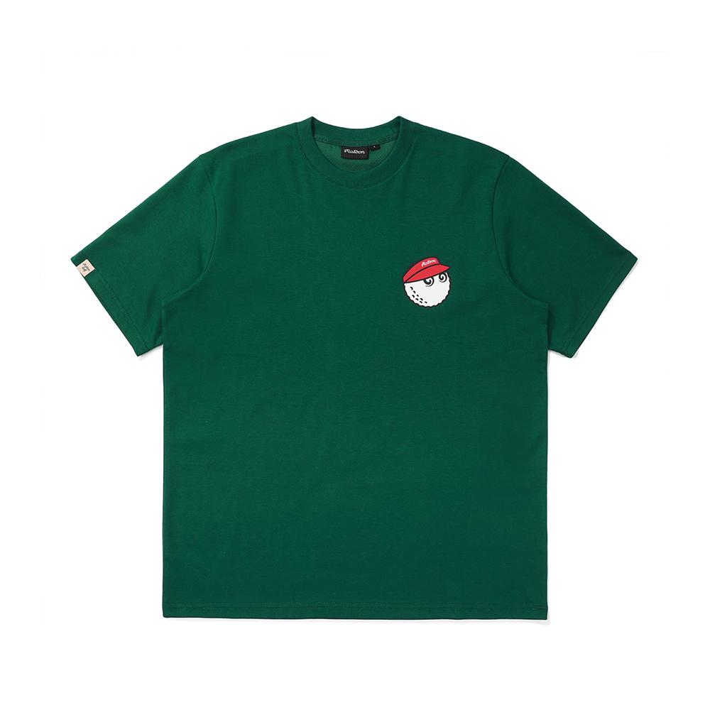 Malbon Golf Bucket Round T-Shirt Green (Man) Green/Xxxl