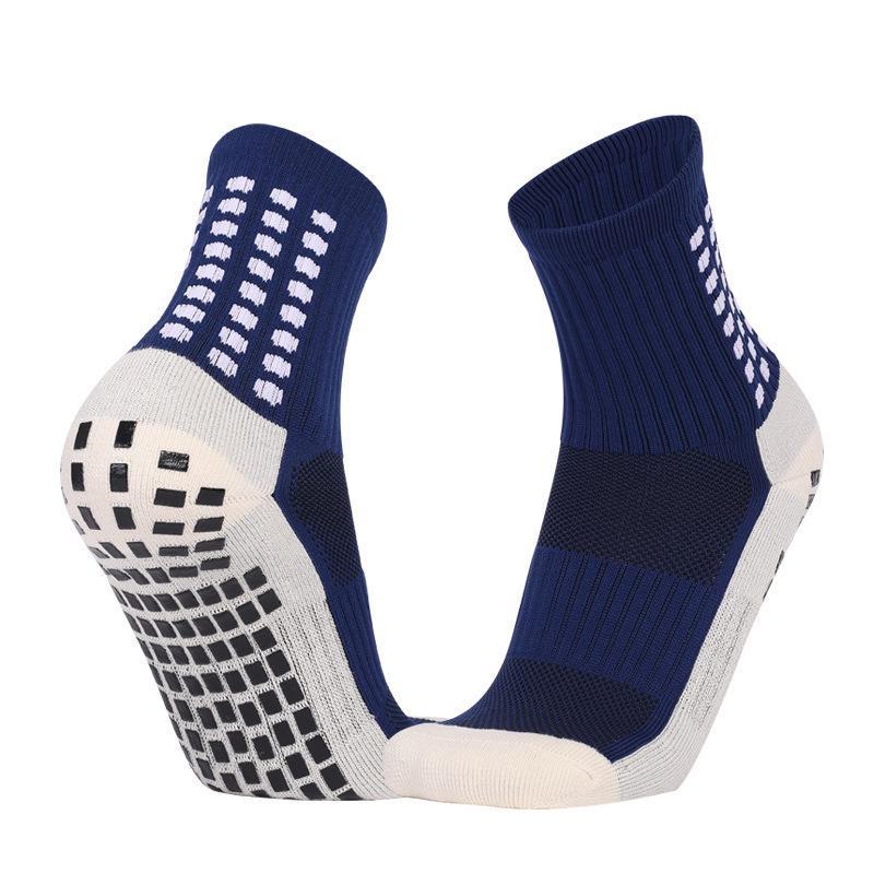 Non-Slip Football Socks, Mid-Tube, Thickened, Sweat-Absorbent, Wear-Resistant Towel-Bottom Sports Socks
