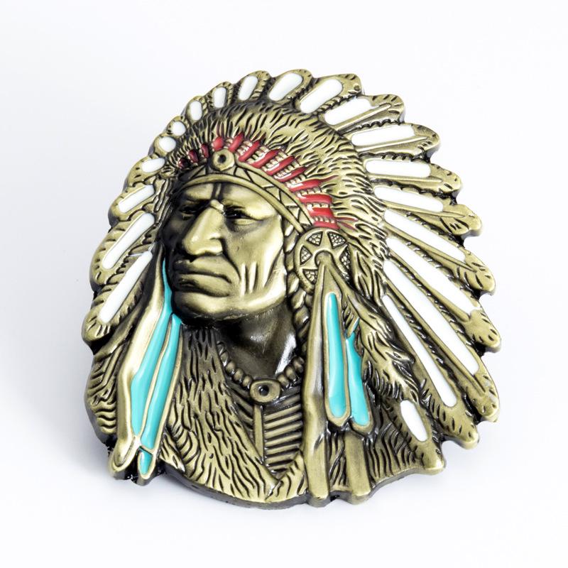 Ethnic Belt Buckle: Native American, South American, European Styles