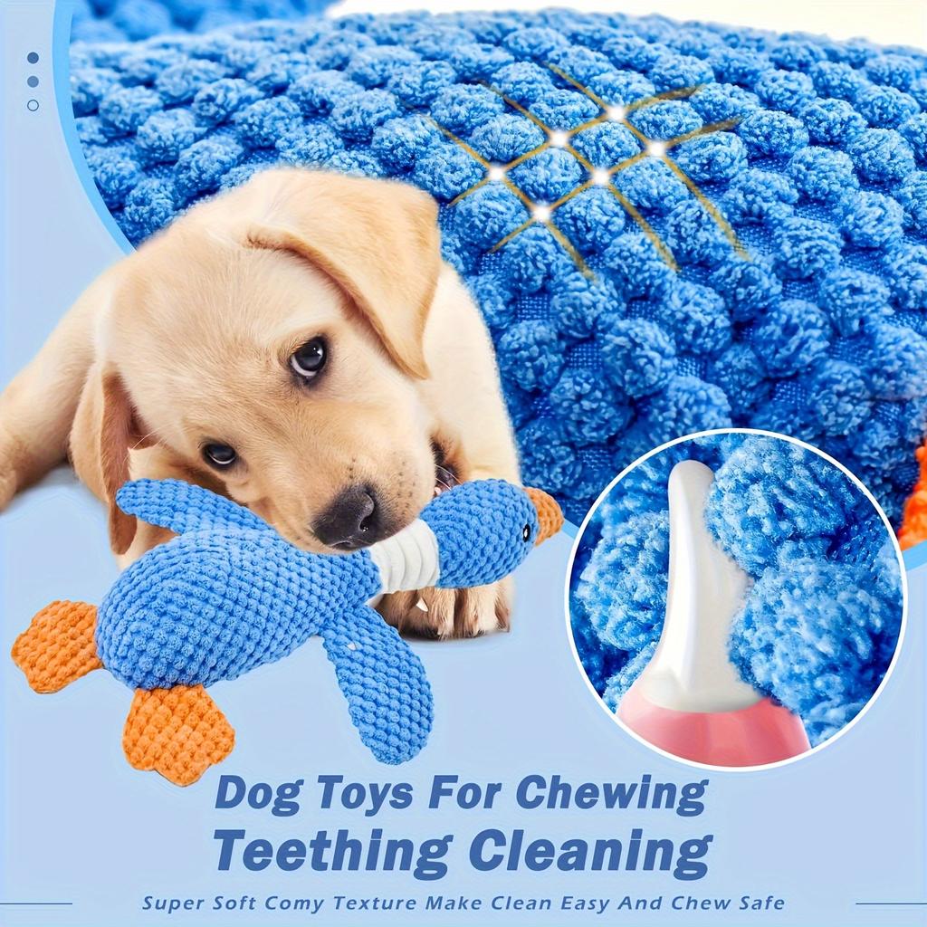 Pet Dog Molar Toy Dog Toys Plush Squeaky Chew Proof-Self-Entertaining Puppy Toys Teeth Cleaning And Chewing Toys pet supplies