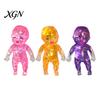 Anxiety Relief Ball 1/2/3/4/5Pcs Glitter Babies Stress Toy Soft Stretchy Relieving Clear Sensory Baby Squeeze Hand Relaxation Sugar Fidget Kids