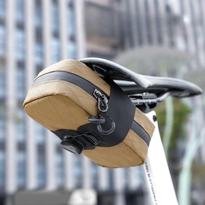Bicycle Riding Bag Waterproof Mountain Bike Saddle Tail Bag With Self Locking Knob Cycling Storage Equipment For Road Bikes