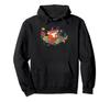Fox Hat Flower Naturecore Cottagecore Hoodie