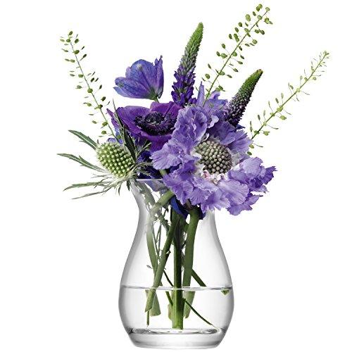LSA Flower Vase, Clear, 9cm Tall, FLOWER G1071-09-301