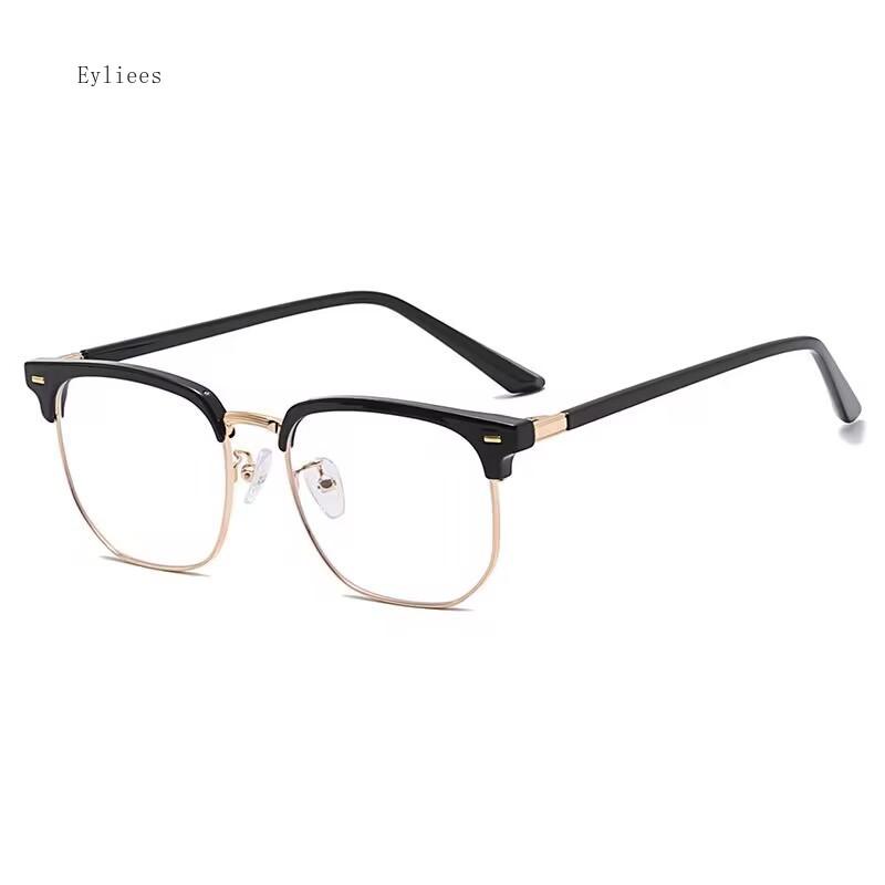 

Retro Square Frame Myopia Glasses Trendy Anti-blue Light Computer Eyewear Unisex Near Sighted with Diopter 0 -1.0 To -6.0 0