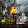 Halloween Pumpkin Solar Garden Light, Festive Garden Light Decoration for Pumpkin Light for Outdoor Pathway, Lawn, Yard