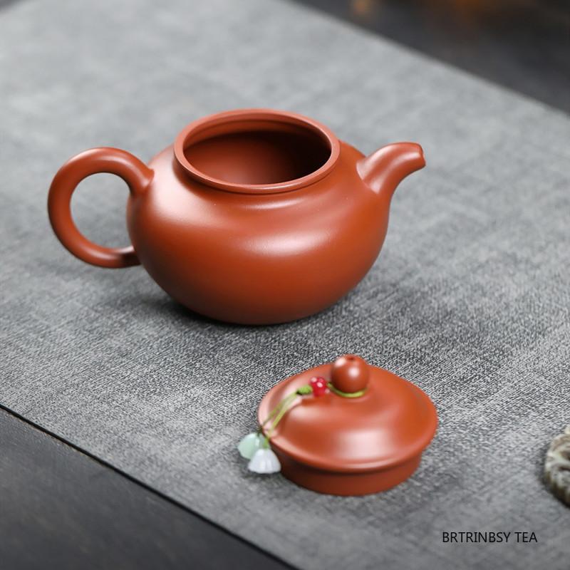 190ml Yixing Handmade Purple Clay Teapot Tradition Household Zisha Tea Pot Raw Ore Zhu Mud Kettle Chinese Tea Set Teaware