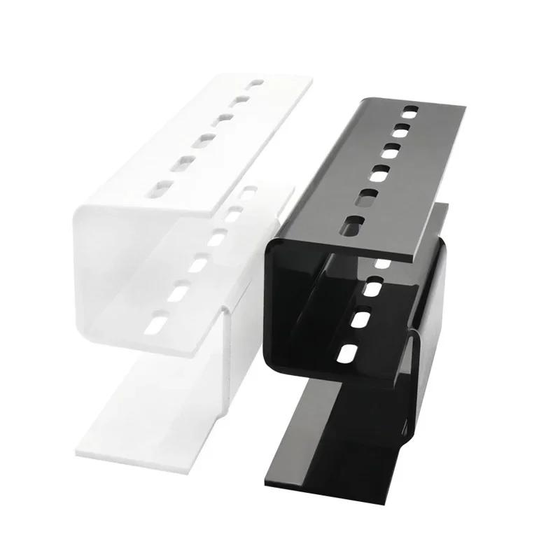 Akrylový stojan na pinzety na řasy s 6 otvory, praktický stojánek, polička pro uložení pinzet, držák na prodlužování řas, dámské kosmetické nástroje