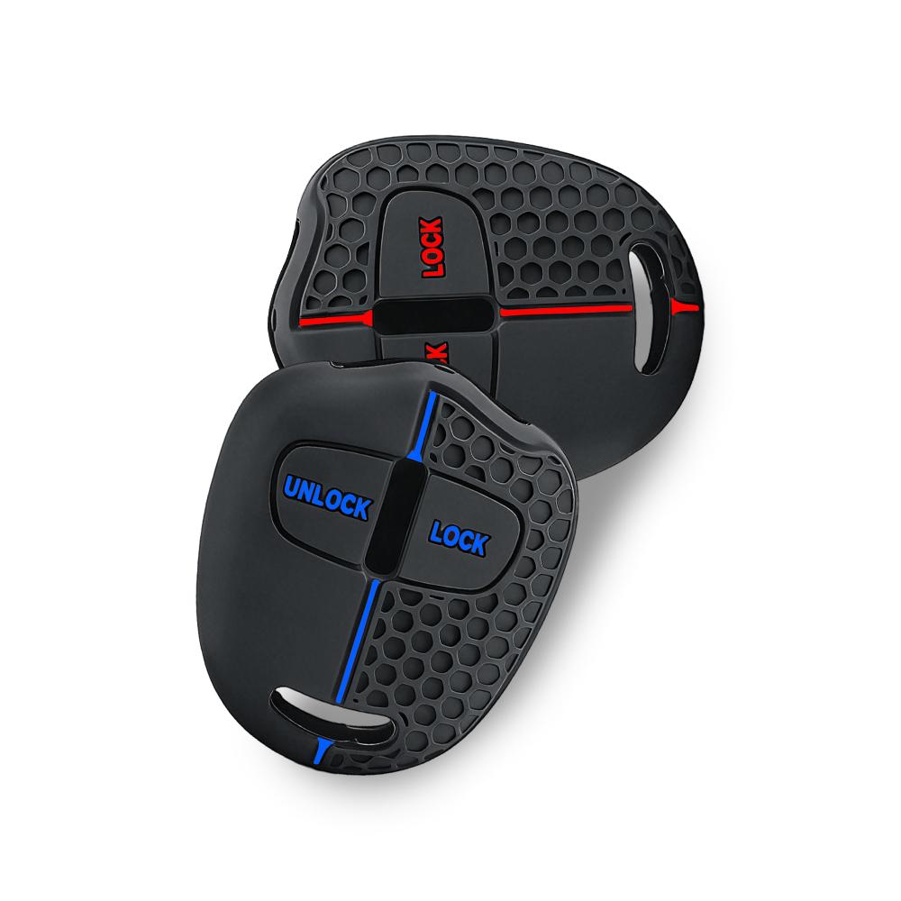Silicone Key Case Cover Fit For Mitsubishi Evolution Lancer Ex Grandis Outlander Triton Pajero Asx Protected Fob