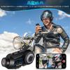EuroFone S3 Plus Motorcycle Intercom with Simultaneous Up to 2000M 2K HD 8H Continuous WiFi Loop Wide Angle Music HiFi Sound FM IP67 Bluetooth Mesh