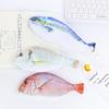 Creative Gift Fish Shape Pencil Bag Pen Case Zipper Pouch School Stationery