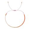 2026 New Boho Colorful Acrylic Bead Thin Chains Couple Bracelet for Women Luxury Handmade Small Ball Bangle Jewelry Accessories