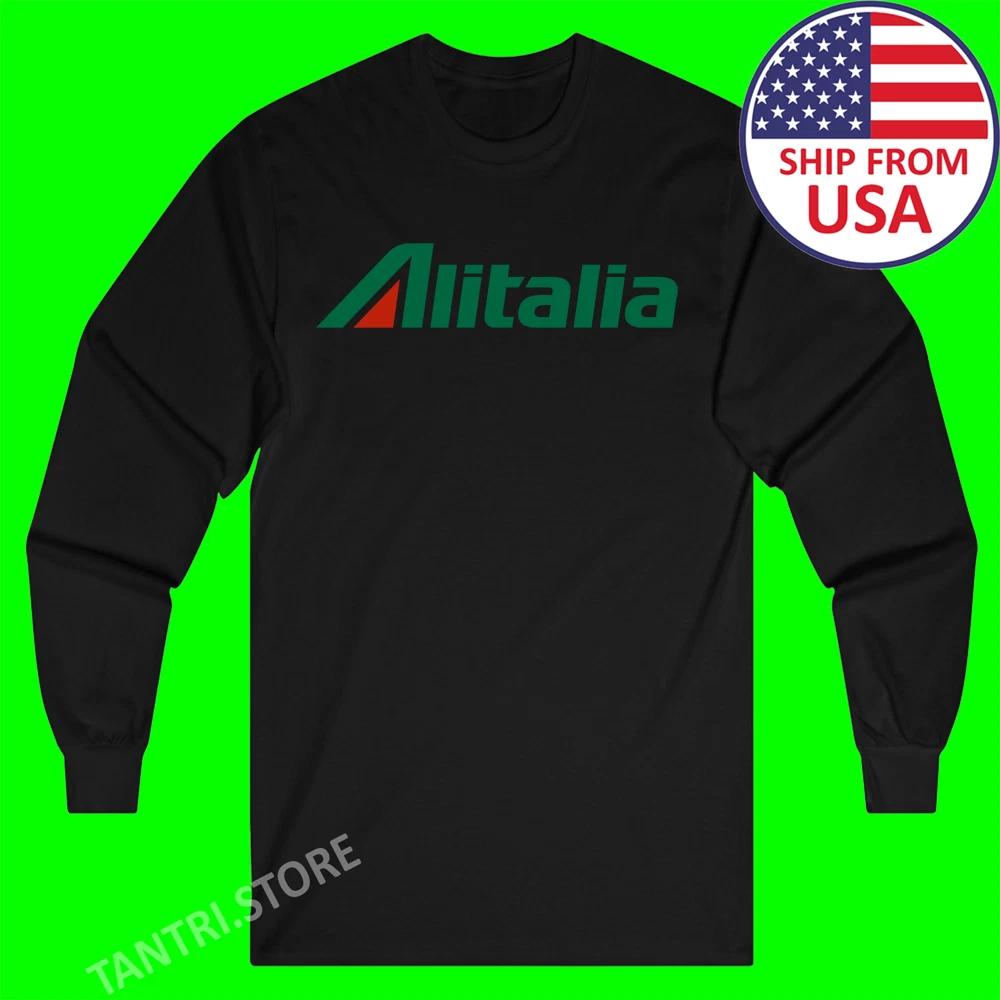Alitalia Airlines Men s Black Size S to 2XL M
