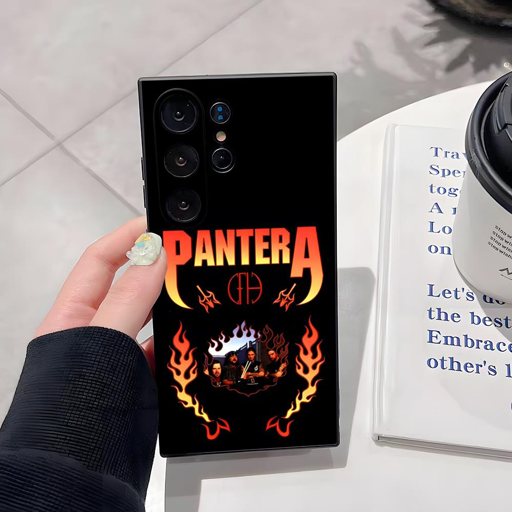 Pantera Ritual Metal Band Phone Case For Samsung S26 Ultra S25 Edge Ultra S23 S22 S21 S20 Ultra Plus S24 Fe Cover