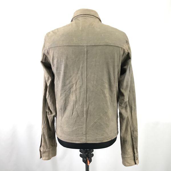 Raw-Tex Western Shirt Jacket Men's L Beige United Arrows Style(USED)