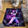 Hisoka Home Sofa Decoration for Living Room & Bedroom, Non‑Slip Play Flannel Floor Mat for Game Room